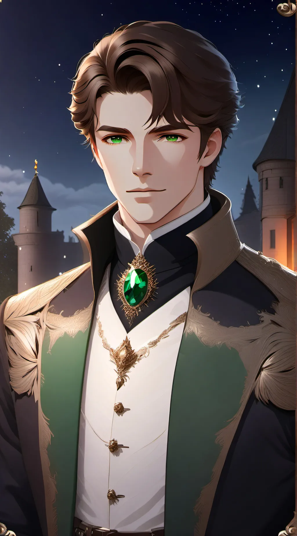 ai character: Prince Charles  background