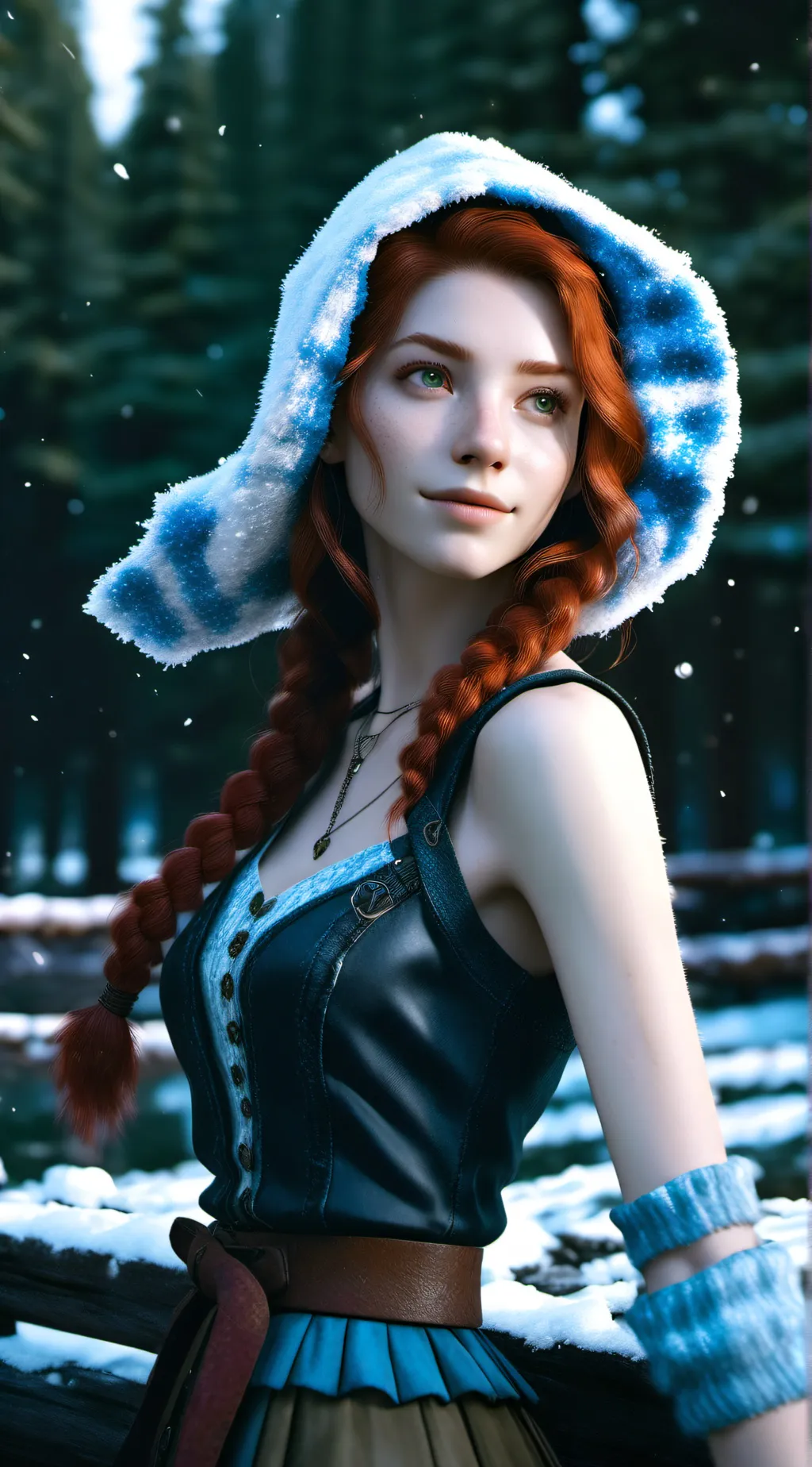 ai character: Lucy background