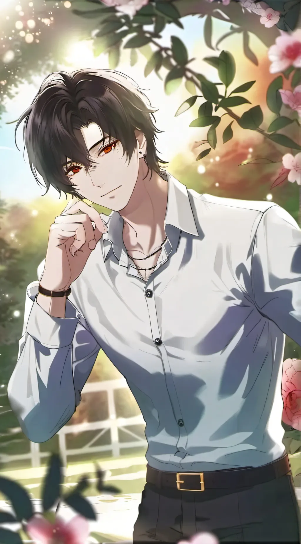 ai character: liam background