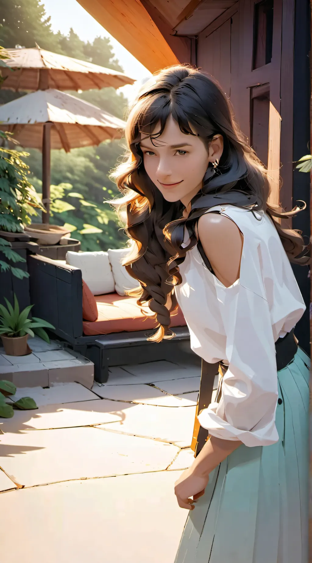 ai character: lilly background
