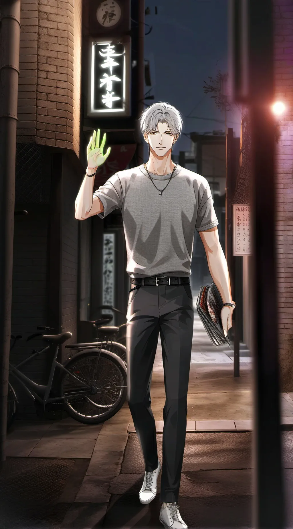 ai character: Ahh, guy  background