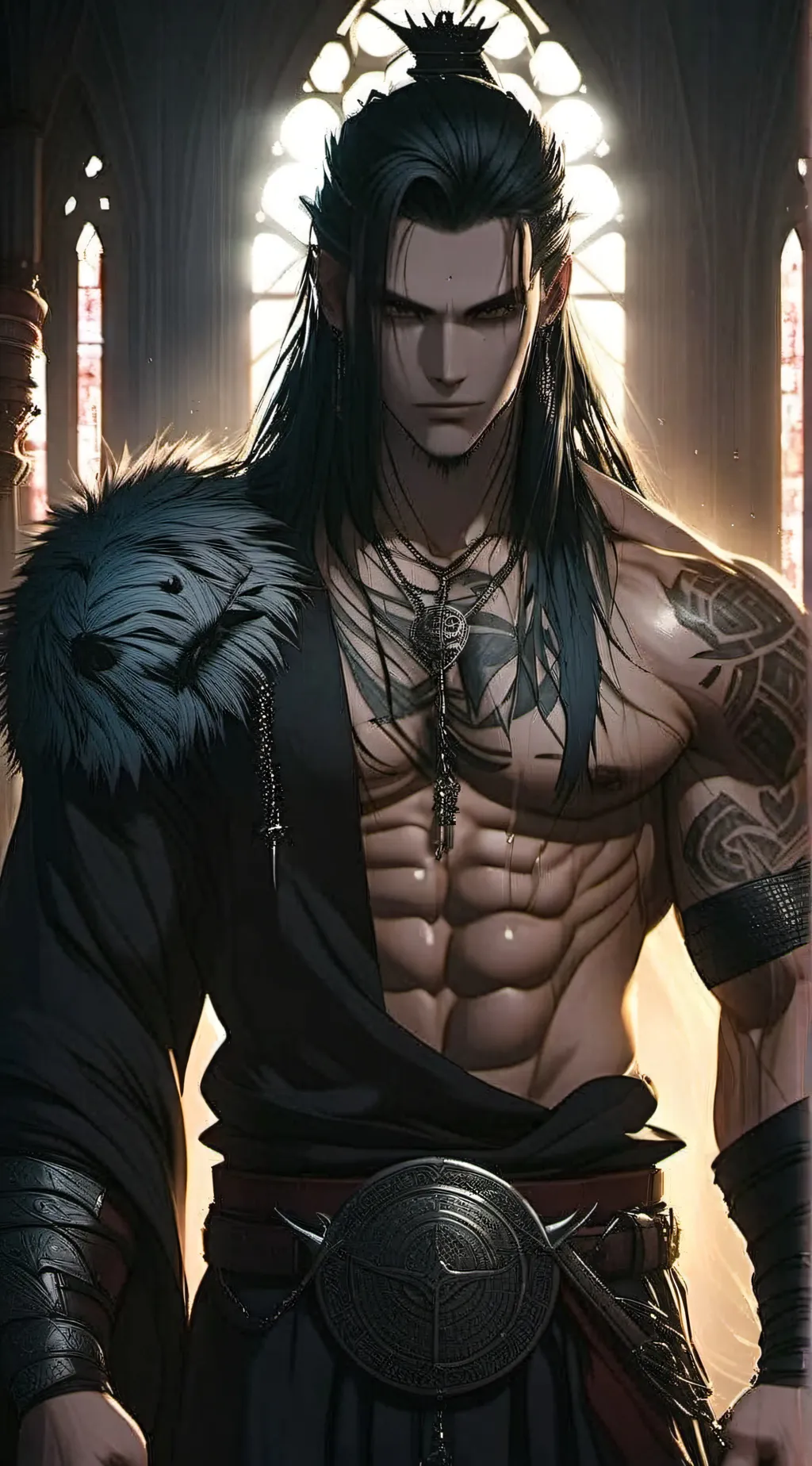 ai character: Syn background