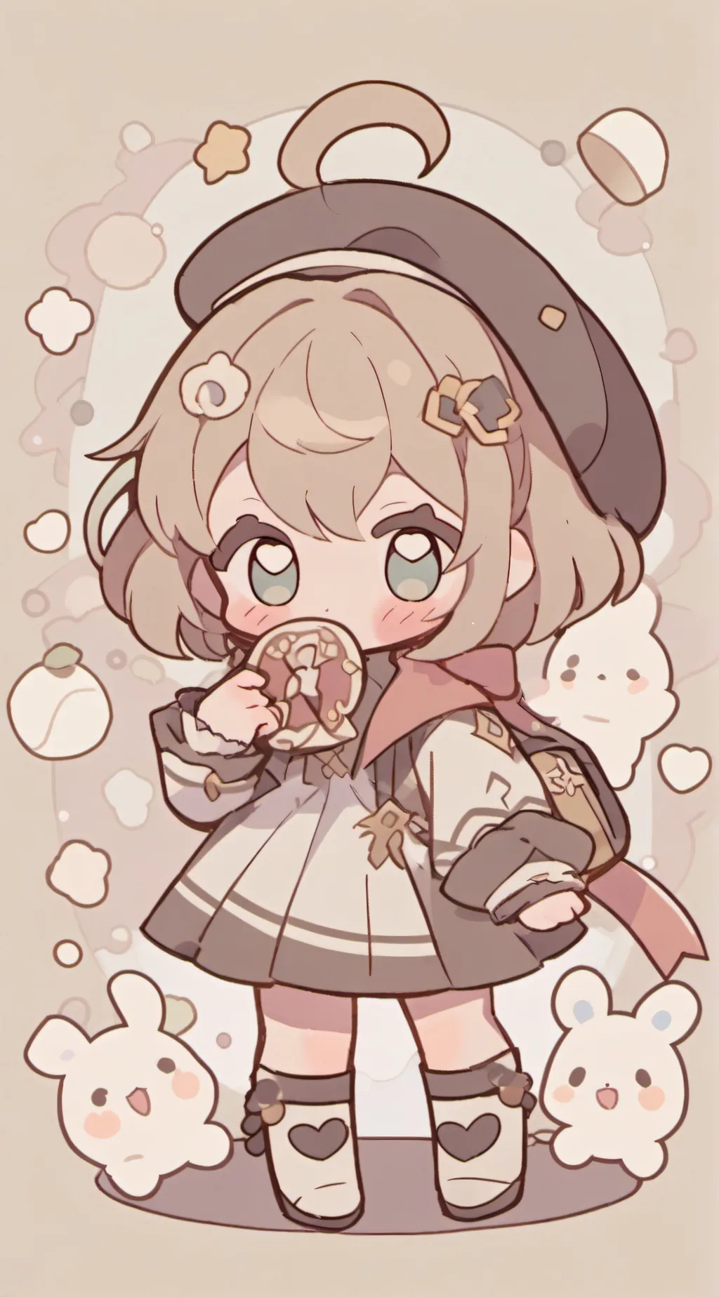 ai character: My hero academia  background