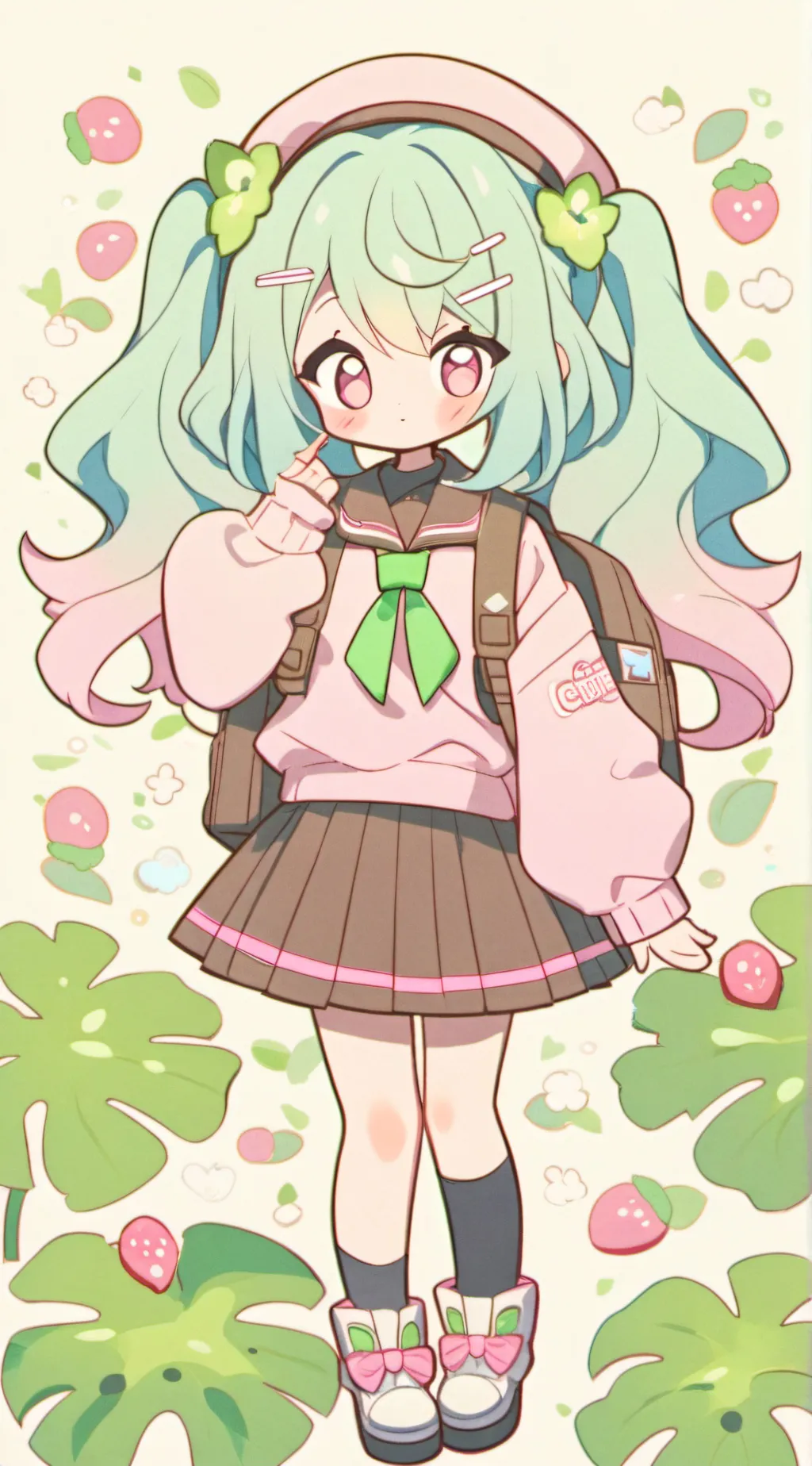 ai character: Nika background