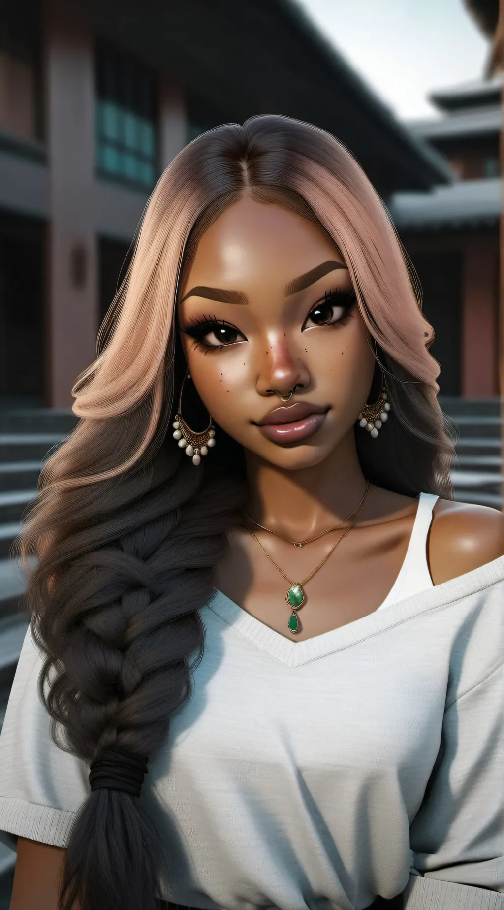 ai character: Jasmine background