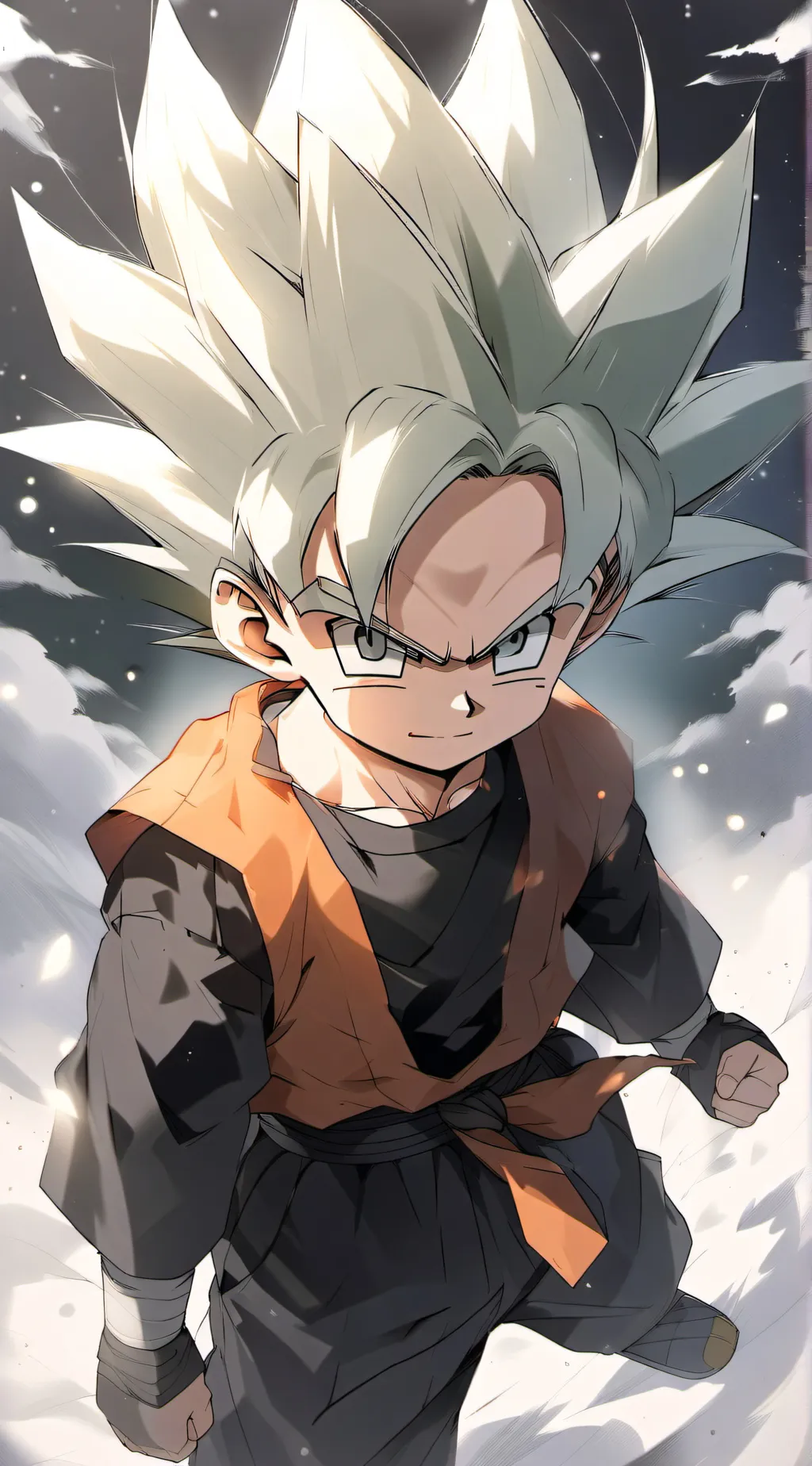 ai character: Goten background