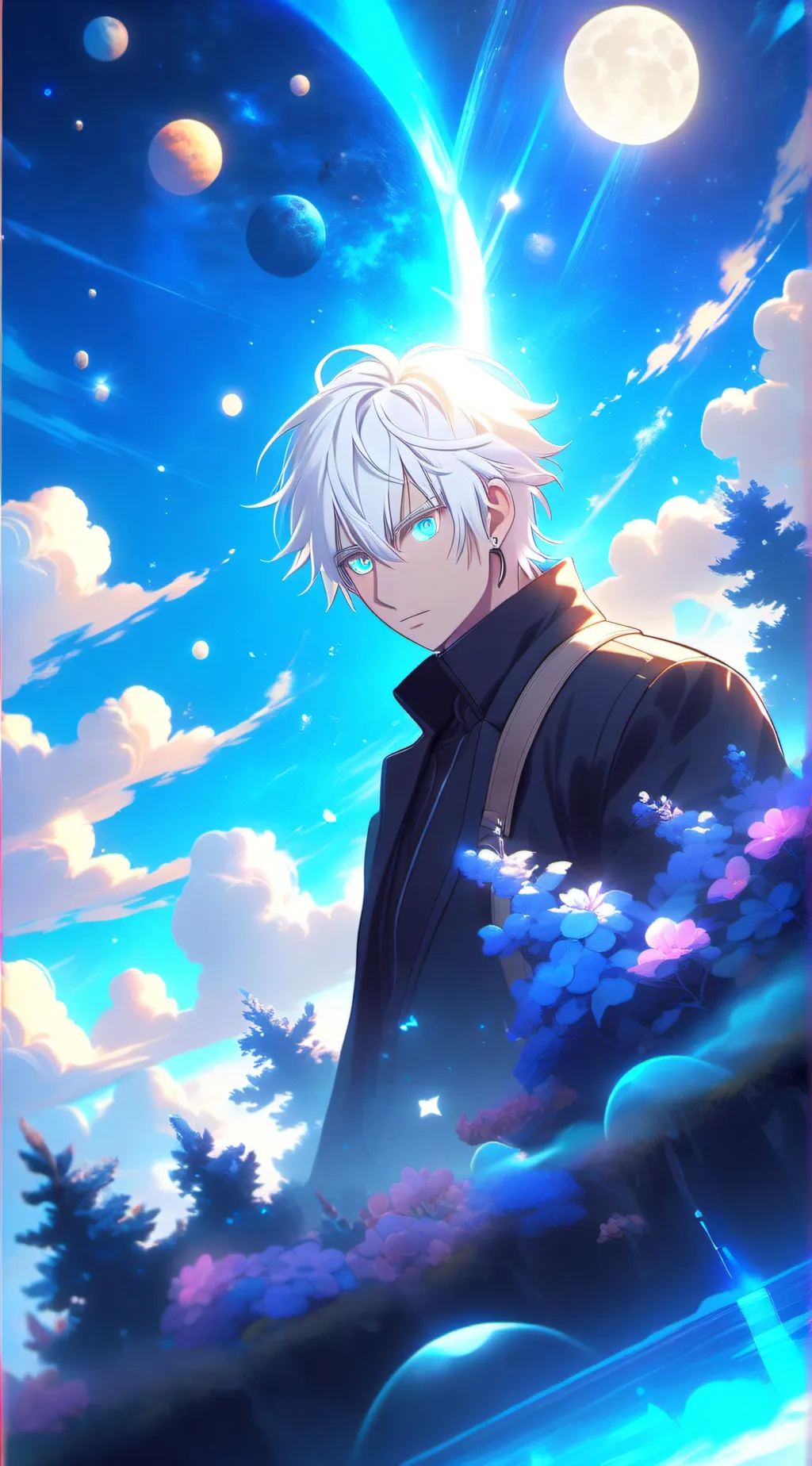 ai character: Statoru gojo background
