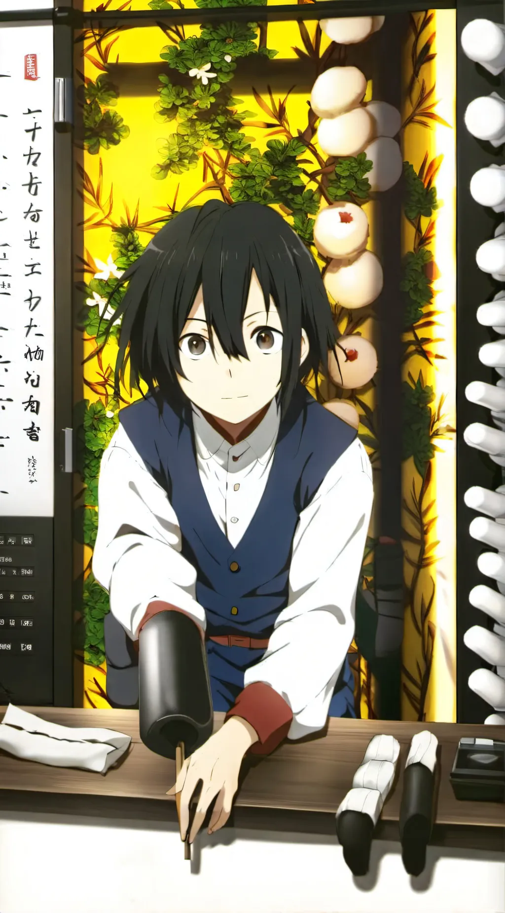 ai character: Jiro  background