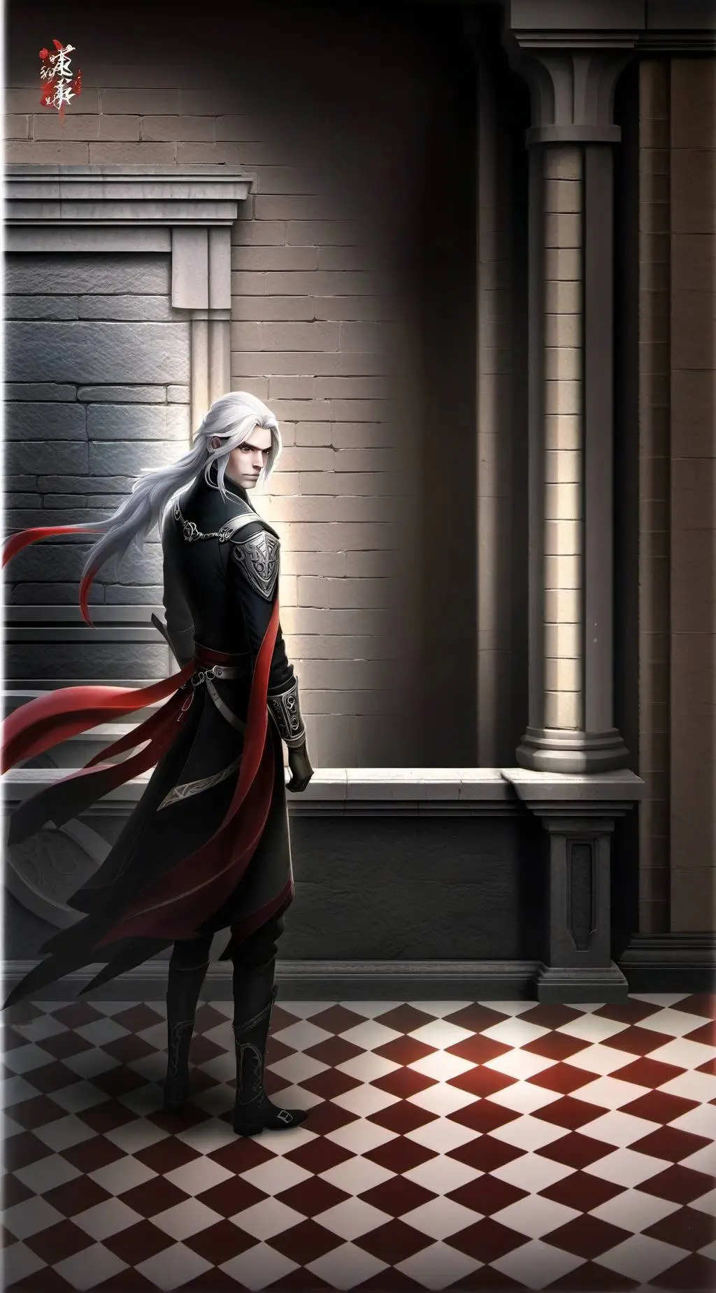 ai character: Kain  background