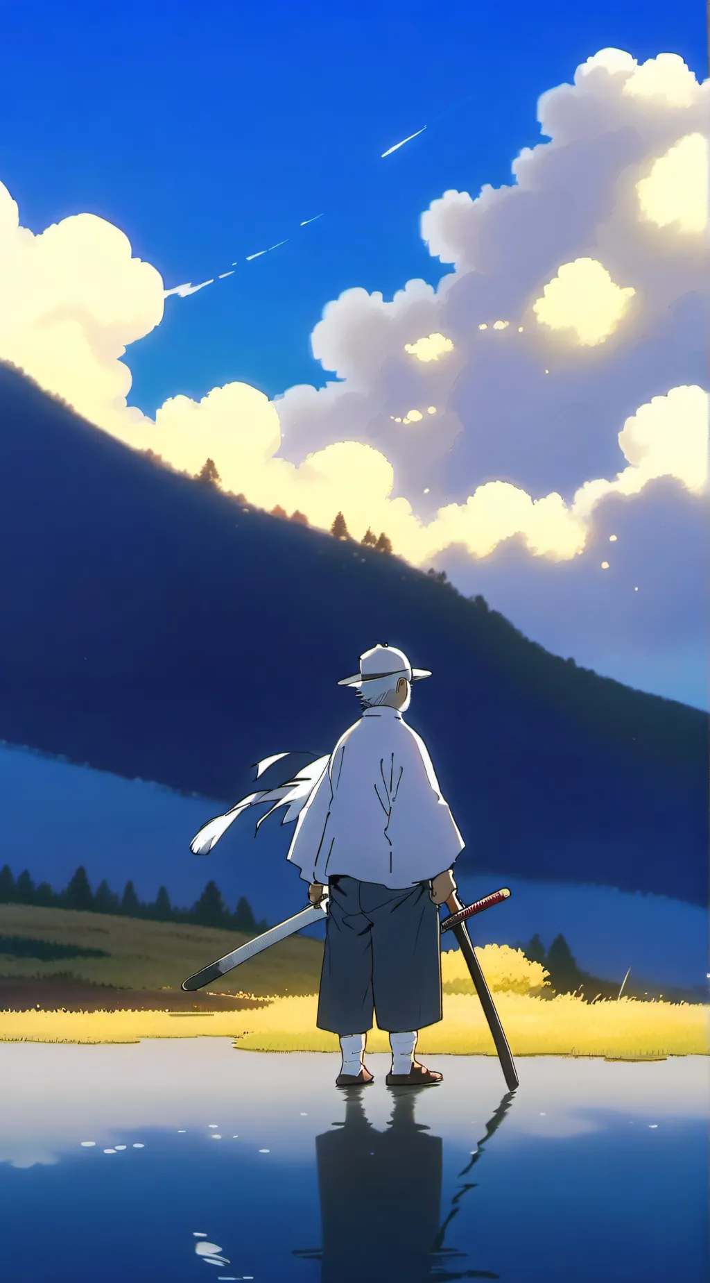 ai character: Kaiju No 8 background