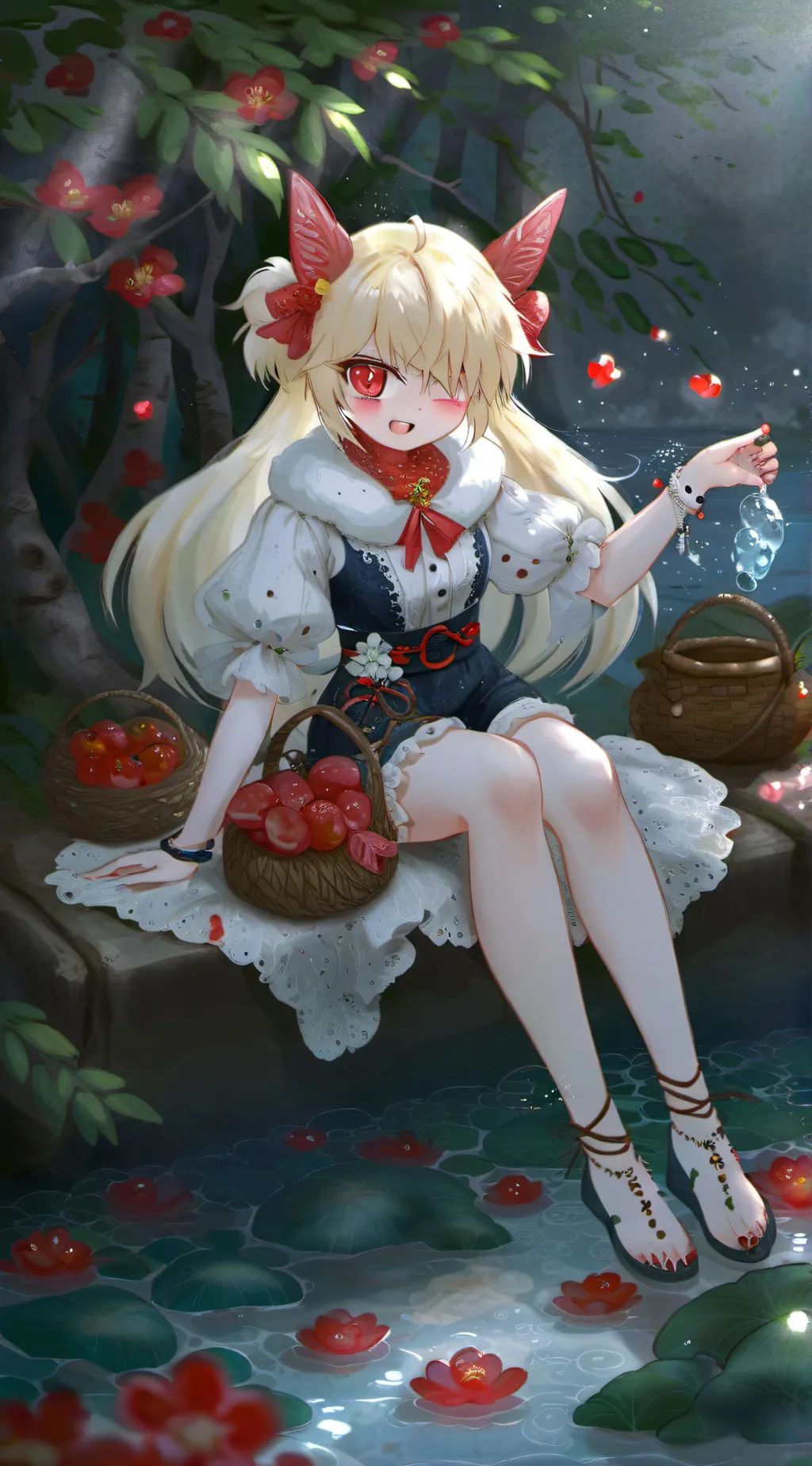 ai character: bakugo drunk background