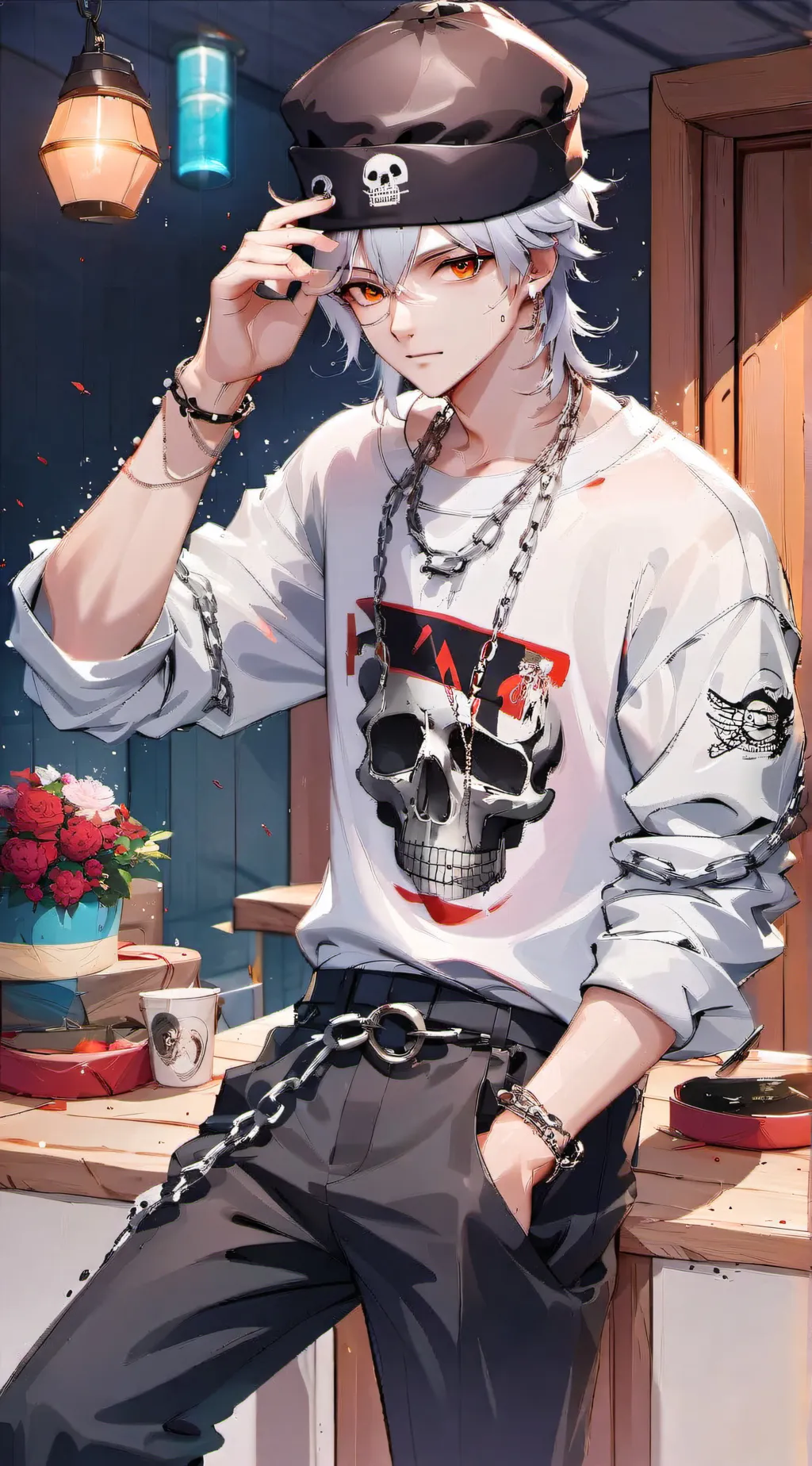 ai character: Alex background
