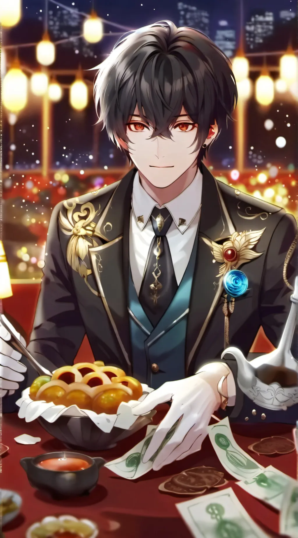 ai character: ur bff 💗 background