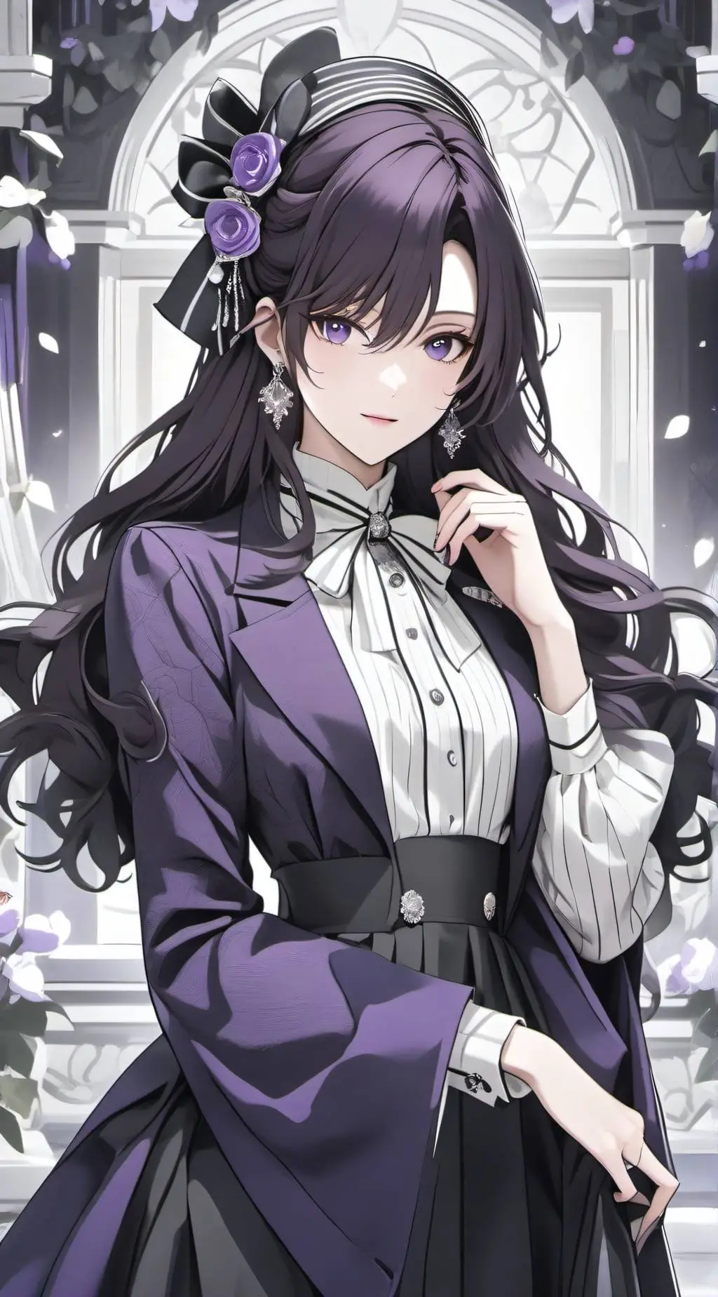 ai character: 檀玥怡 background