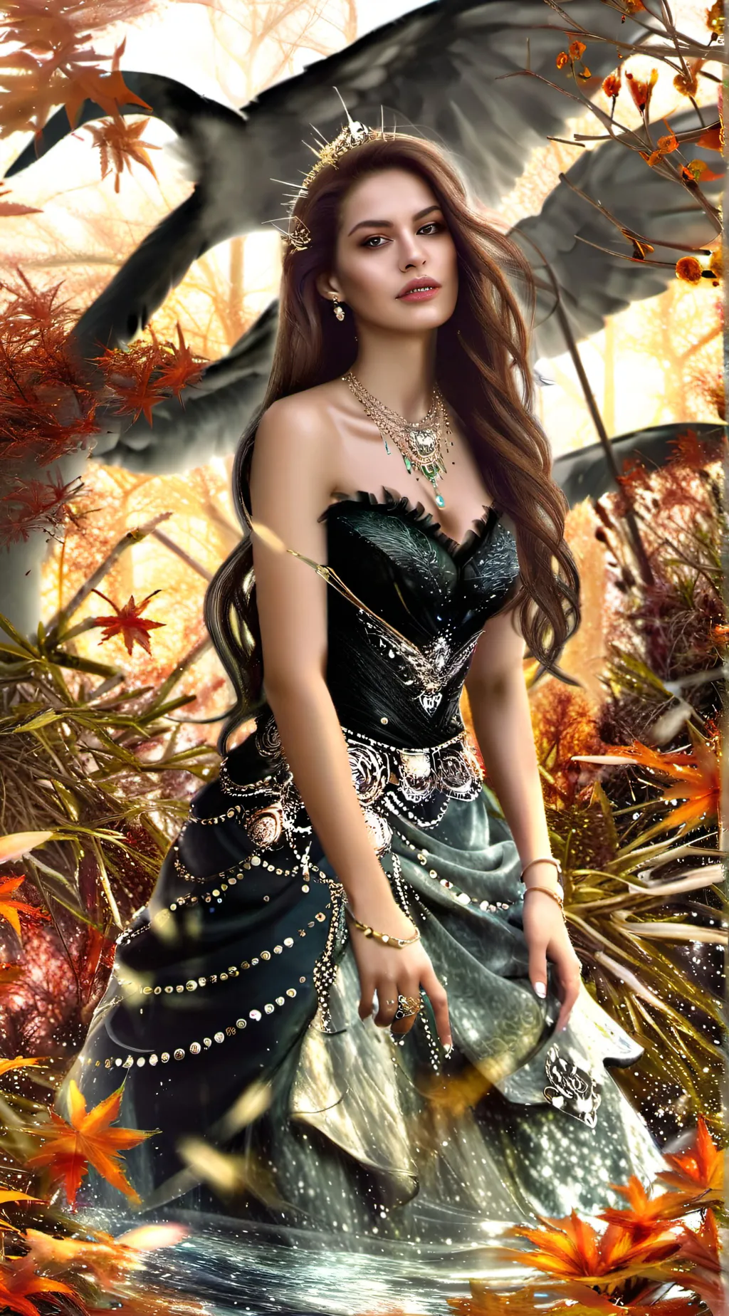 ai character: merlela background