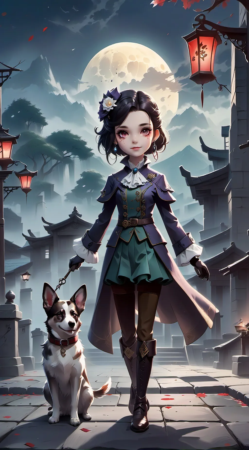 ai character: Aleah  background