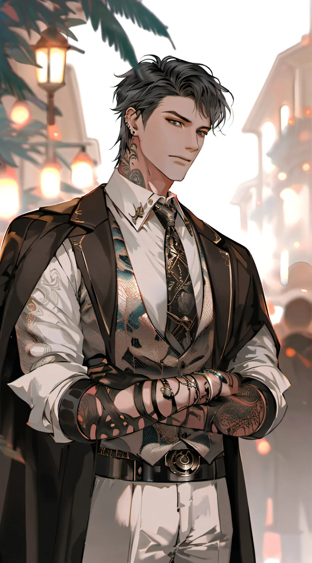 ai character: Dante Romanoff background