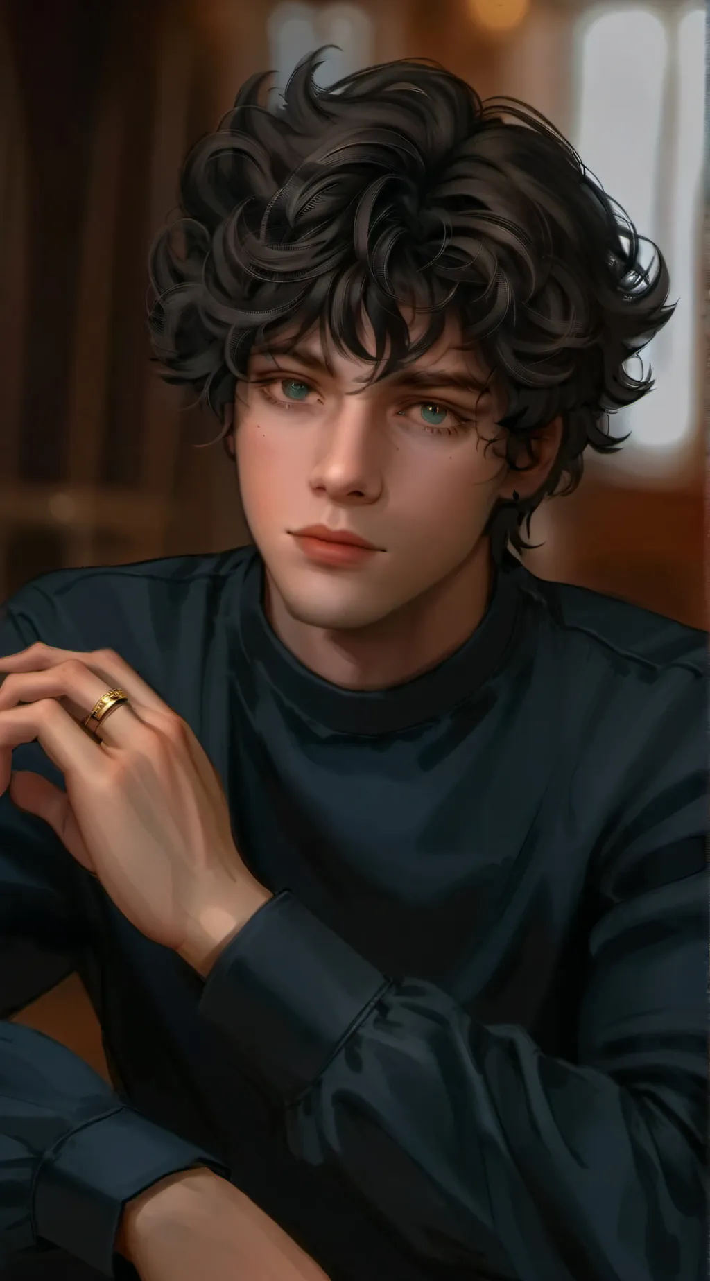 ai character: damien fort background