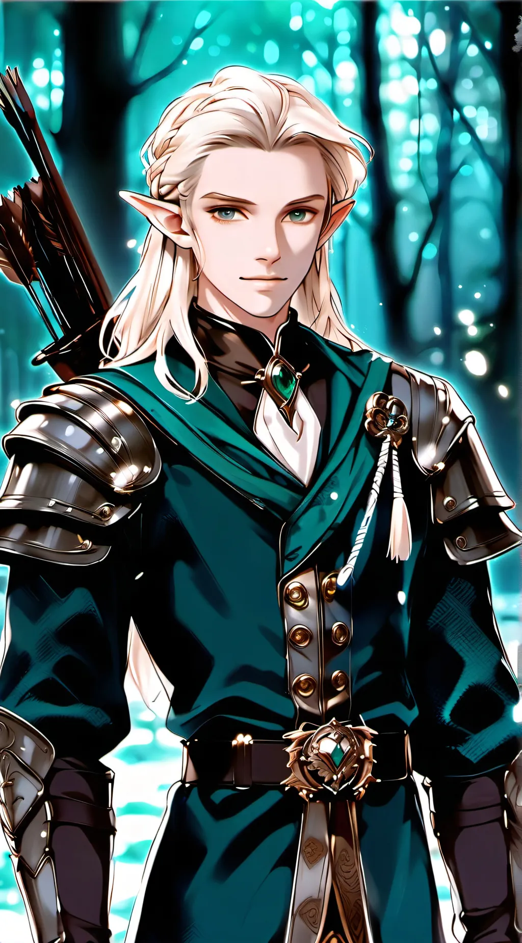 ai character: Legolas Greenleaf background