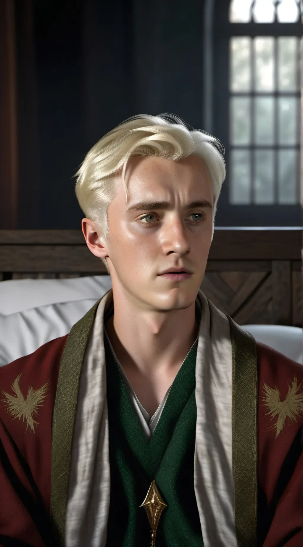 ai character: 🍏 Draco Malfoy 🍏 background