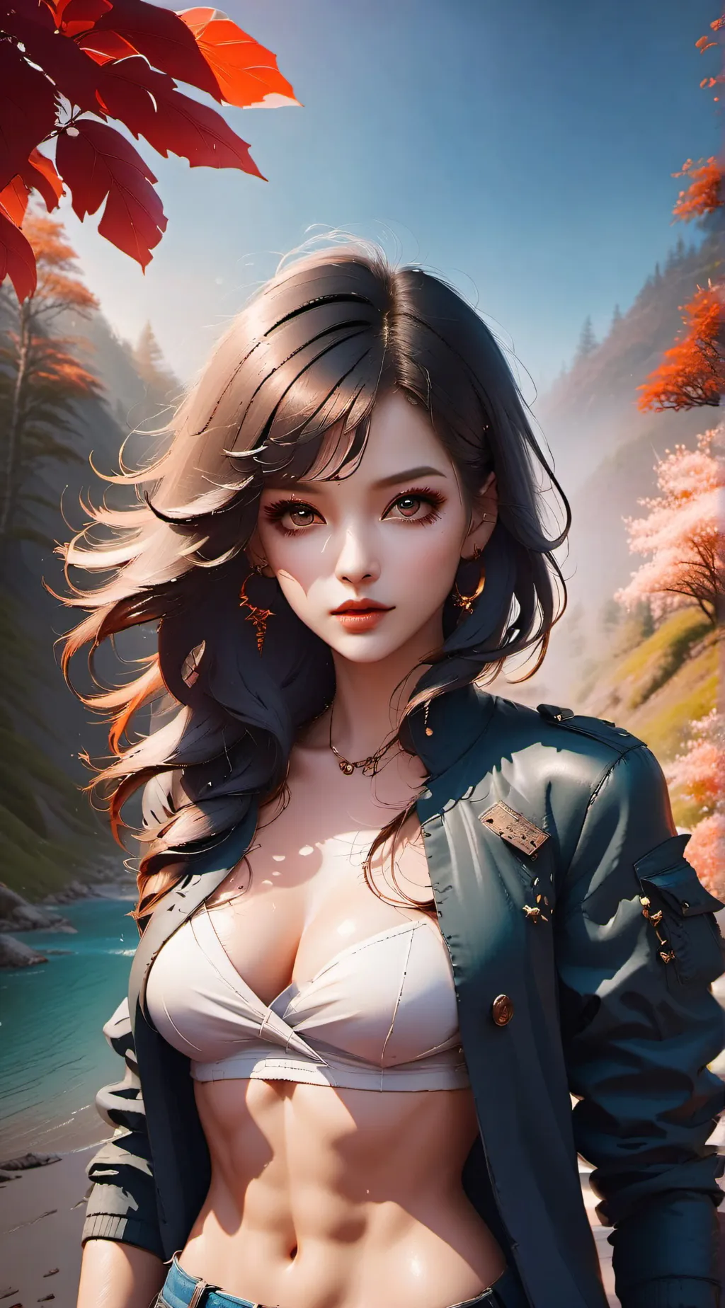 ai character: Adela  background