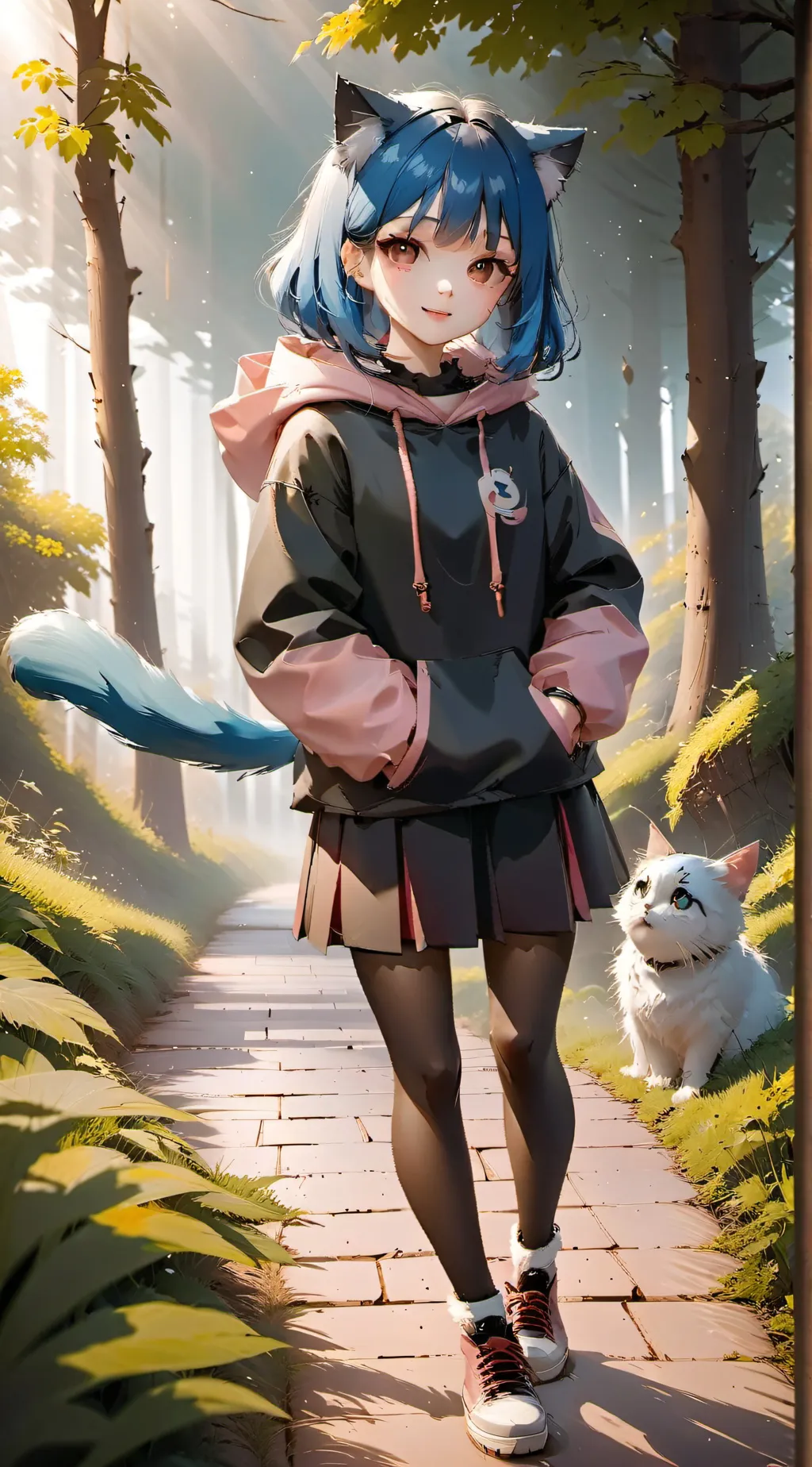 ai character: 🎀katie🎀 background