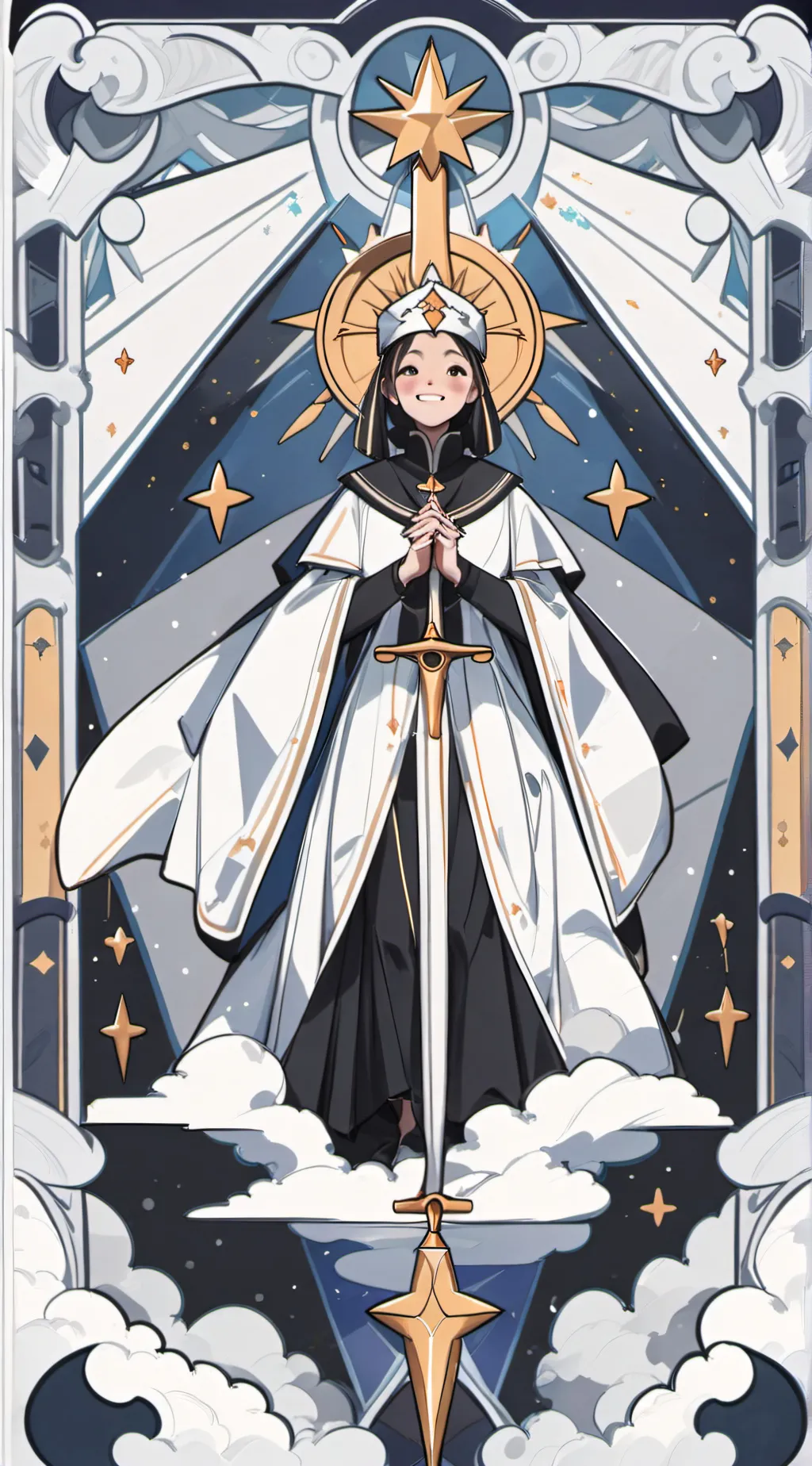 ai character: Priest  background