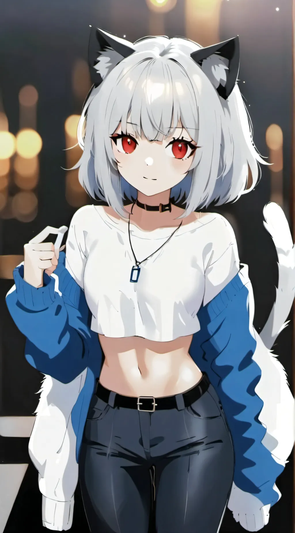 ai character: hazel  background