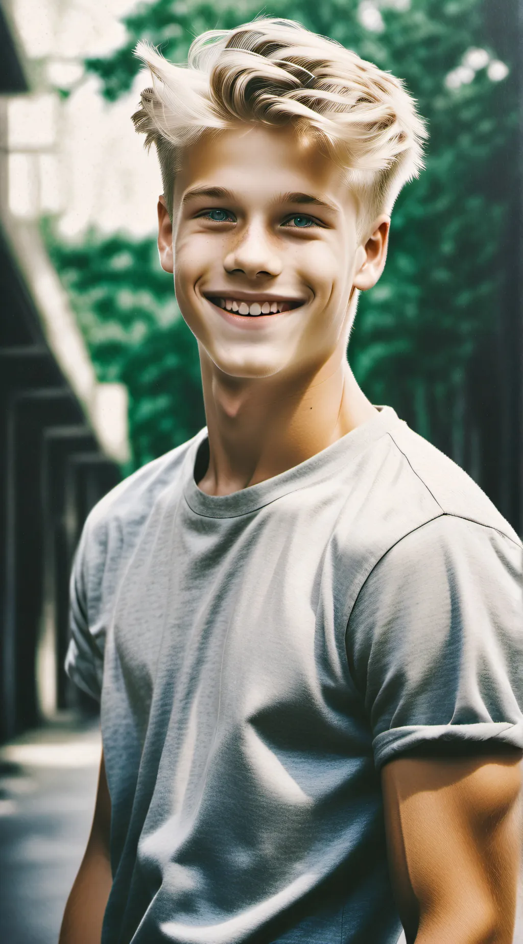 ai character: Justin background