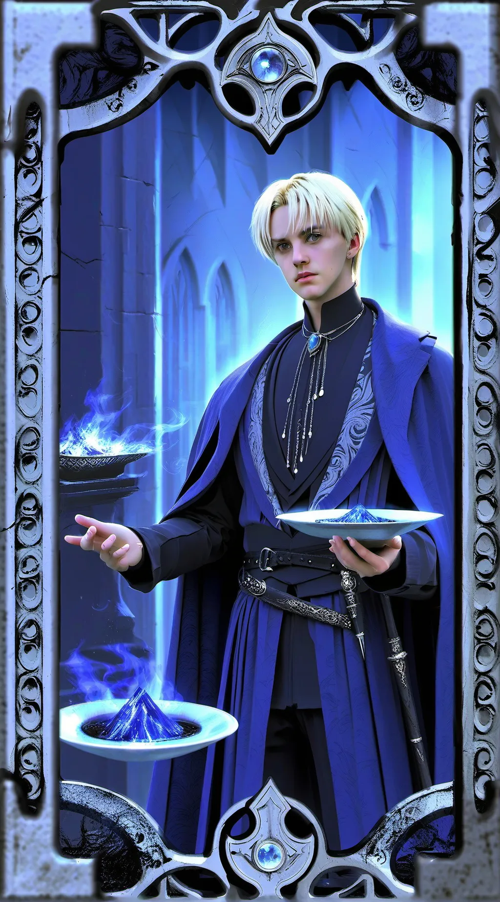 ai character: draco background