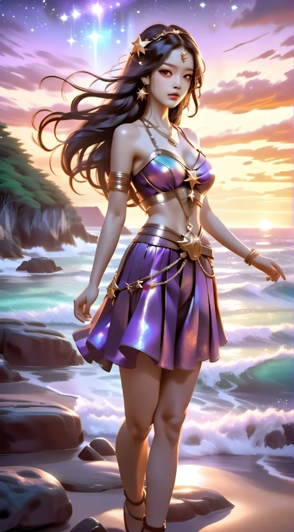 ai character: Athena background