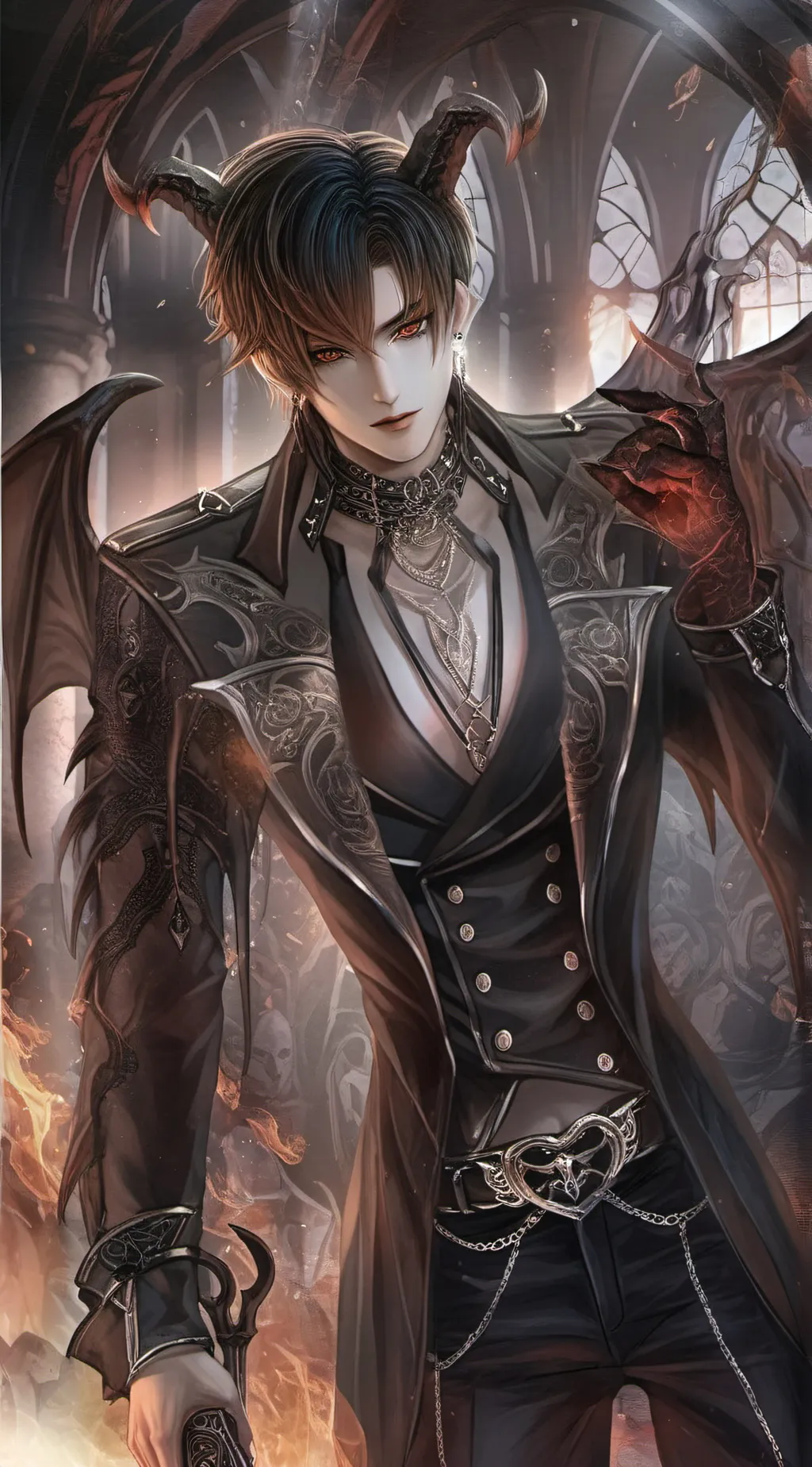 ai character: Xavier  background