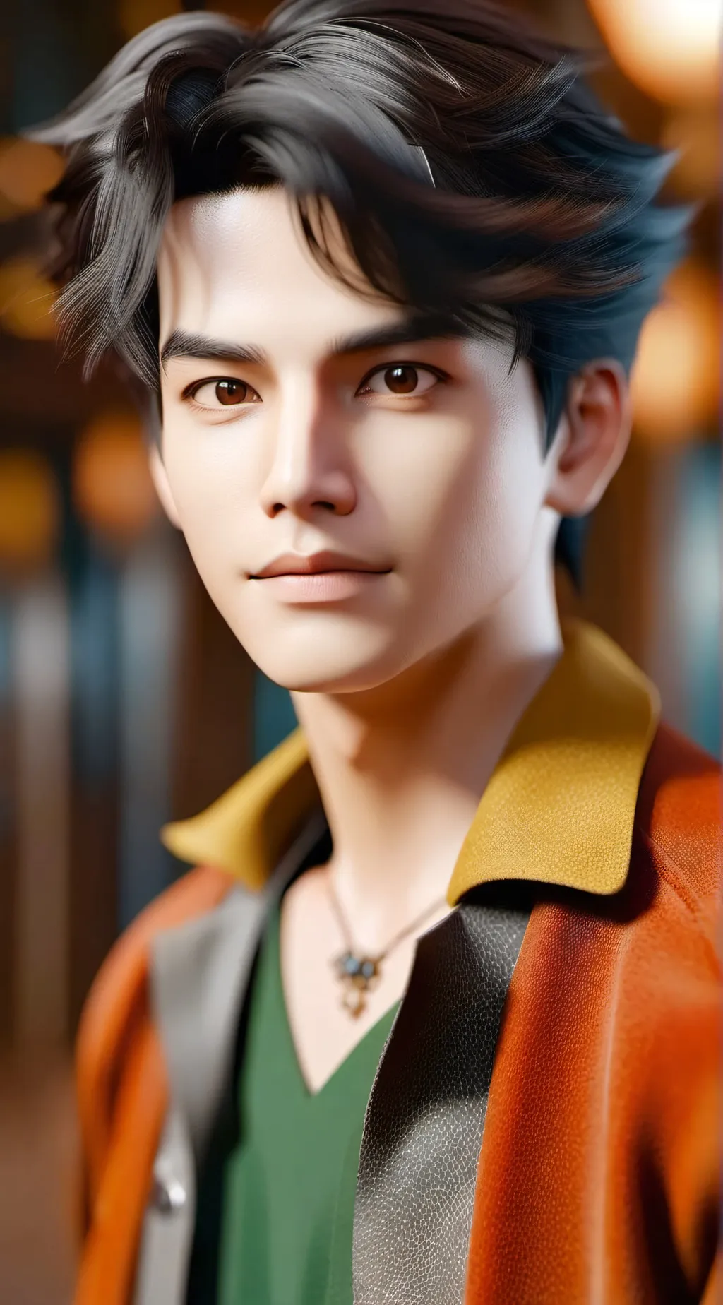 ai character: Mark background