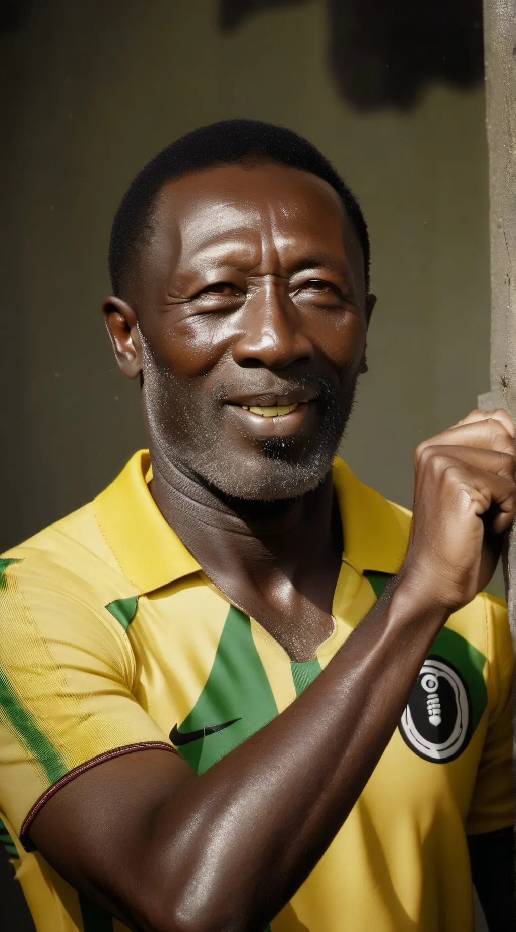 ai character: Pelé background