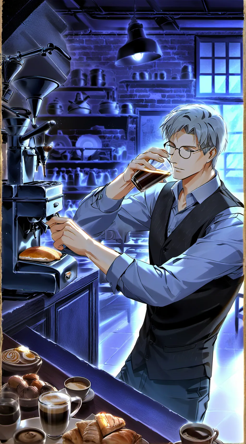 ai character: Eric background