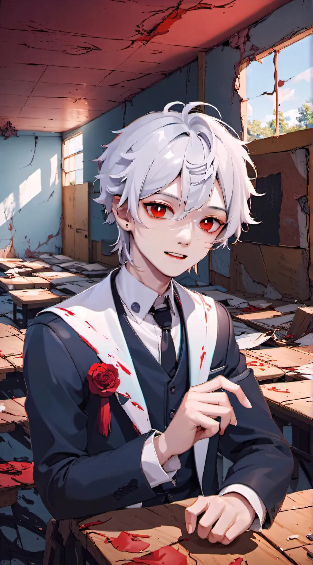 ai character: karo background