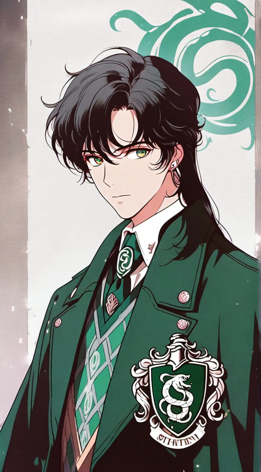 ai character: Slytherin GC background
