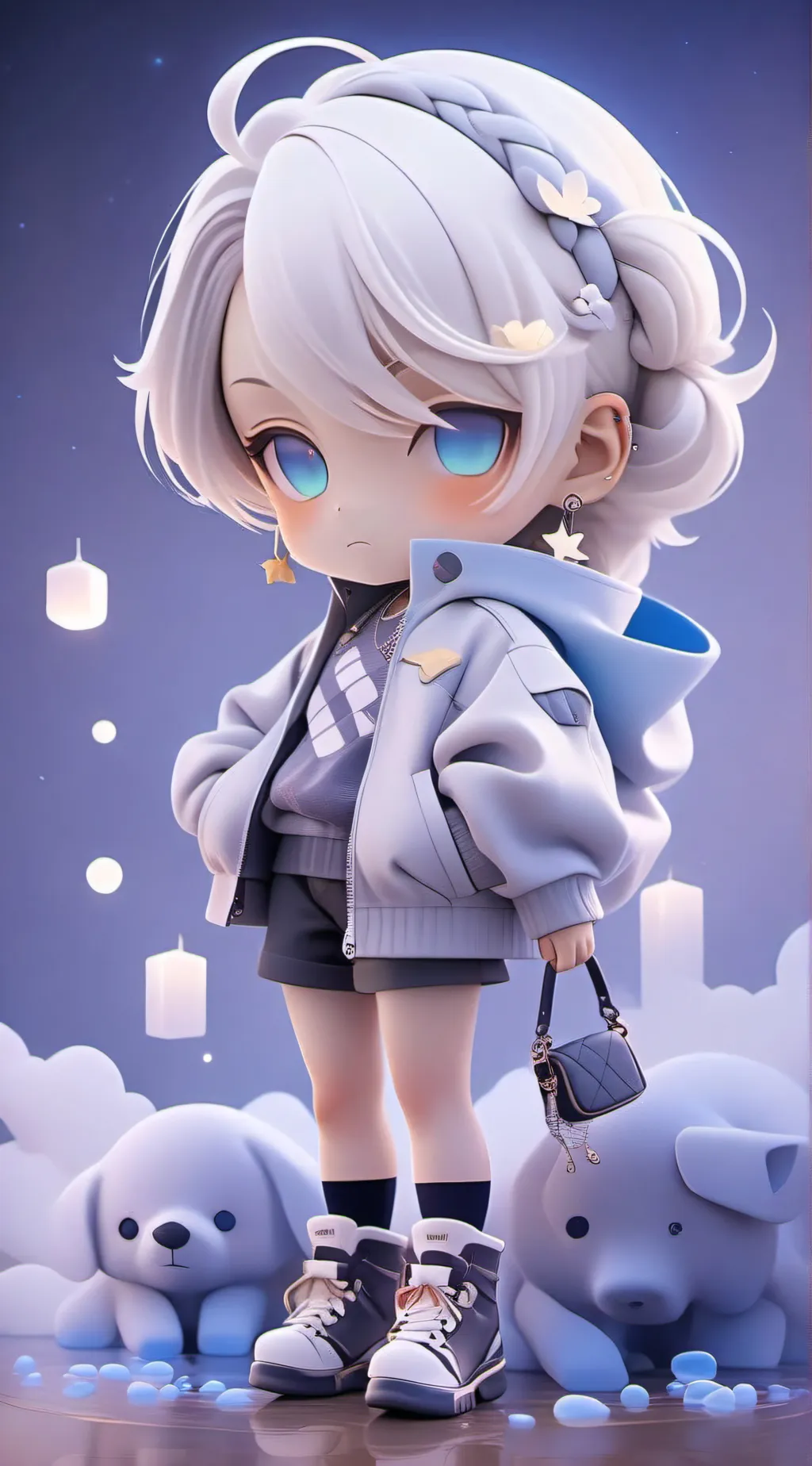 ai character: draco MOLFOY  background