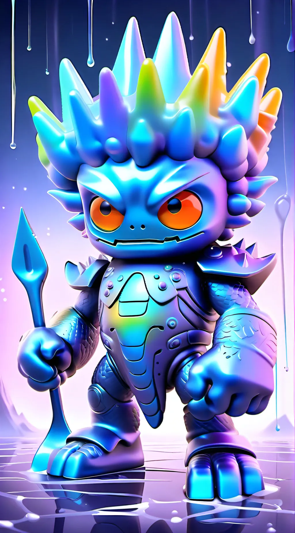 ai character: Rainbow friends background