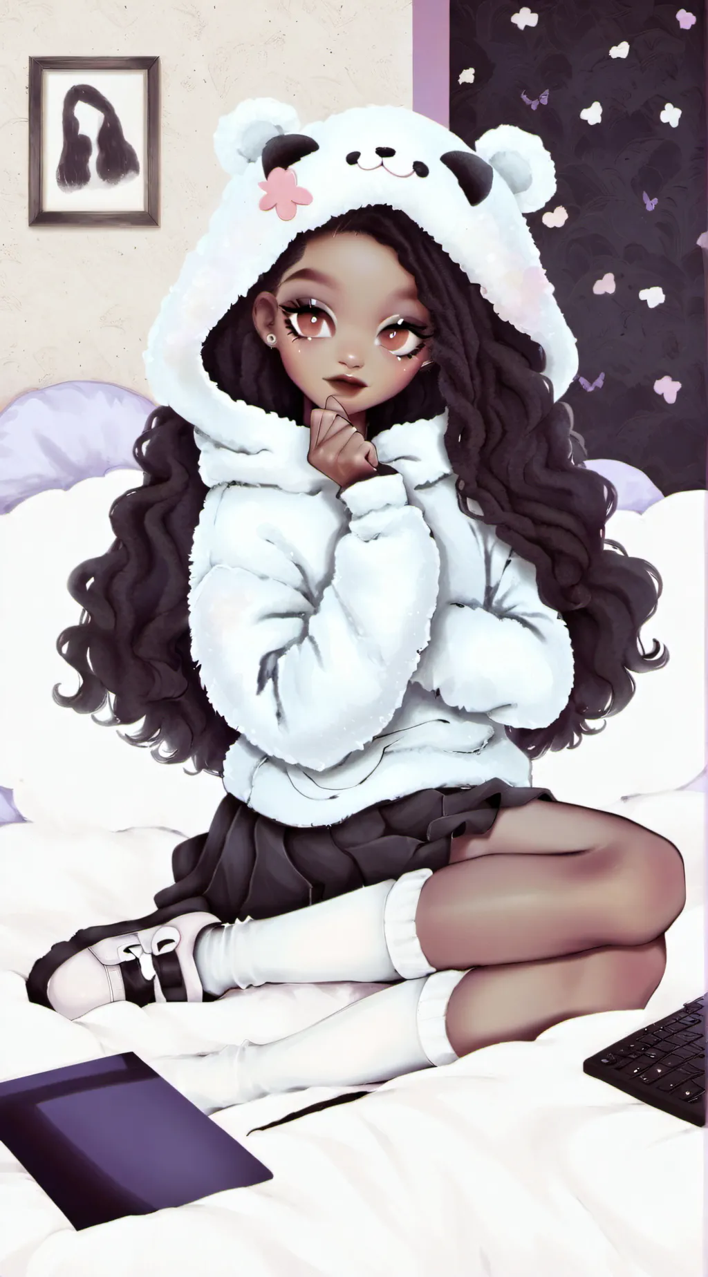 ai character: Me! (Briana) background