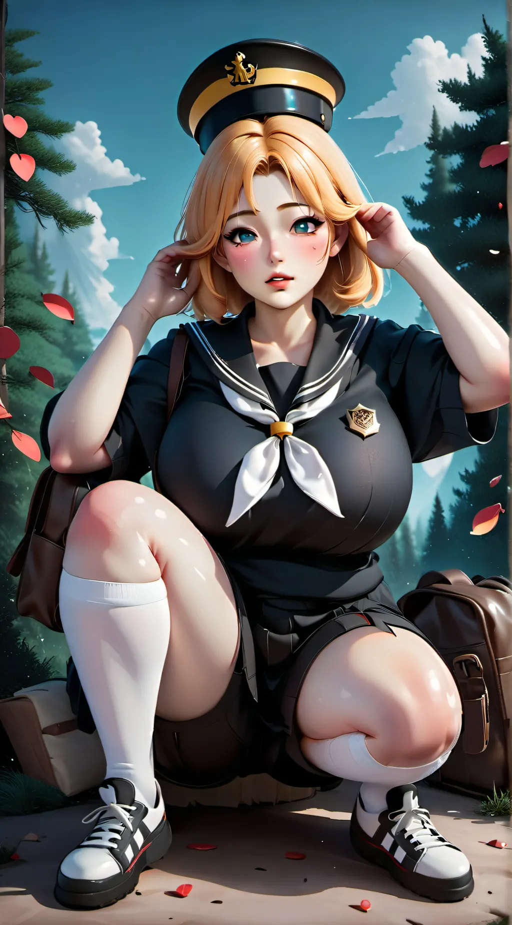 ai character: Titania  background
