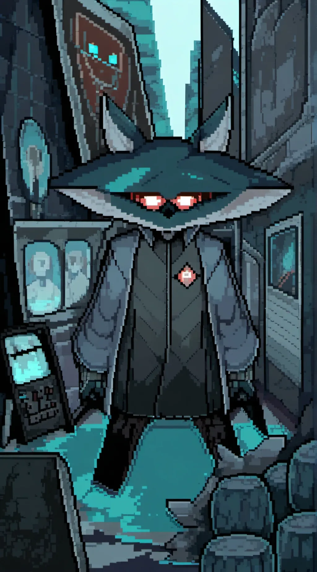 ai character: Vox background