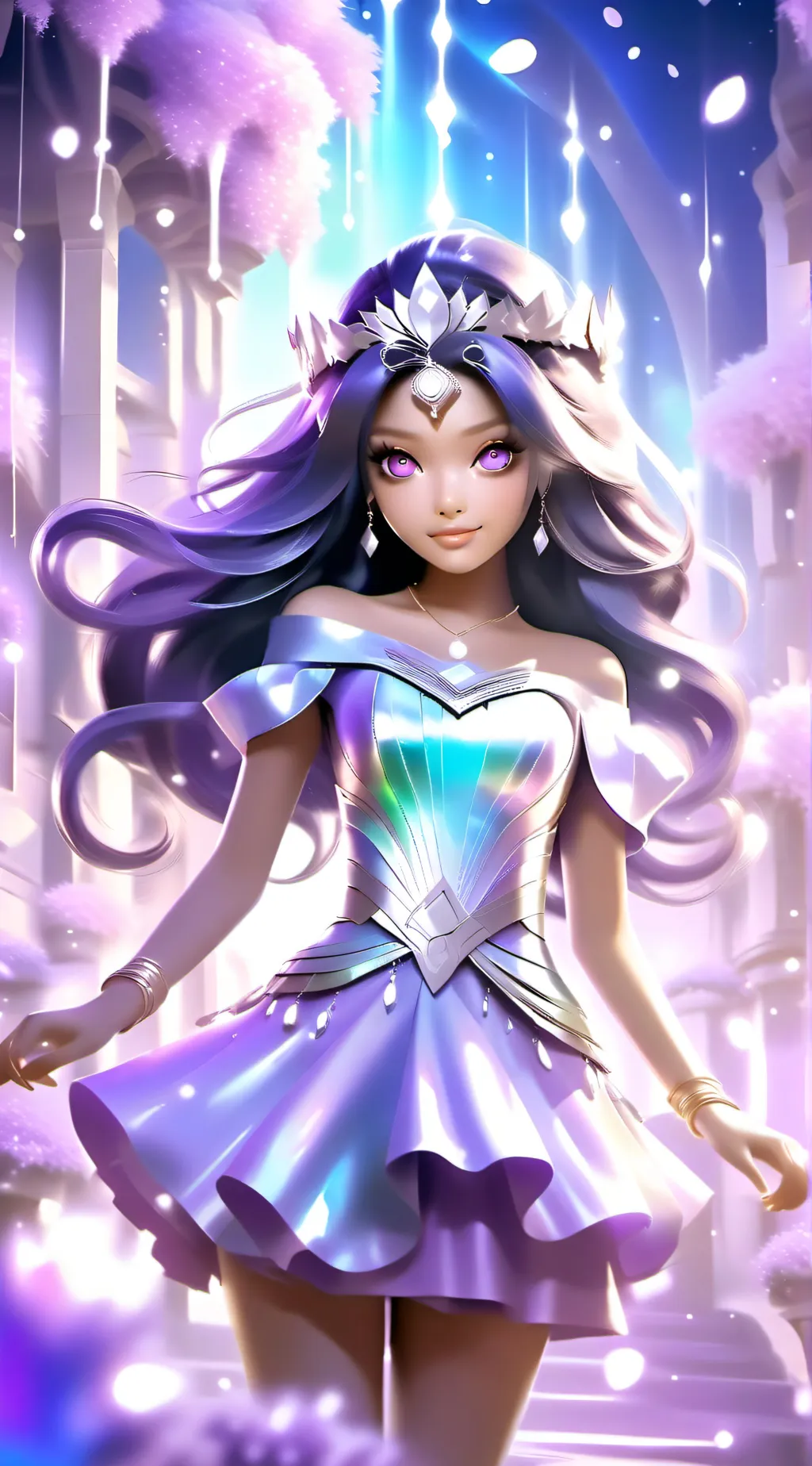 ai character: auphmau xrew background