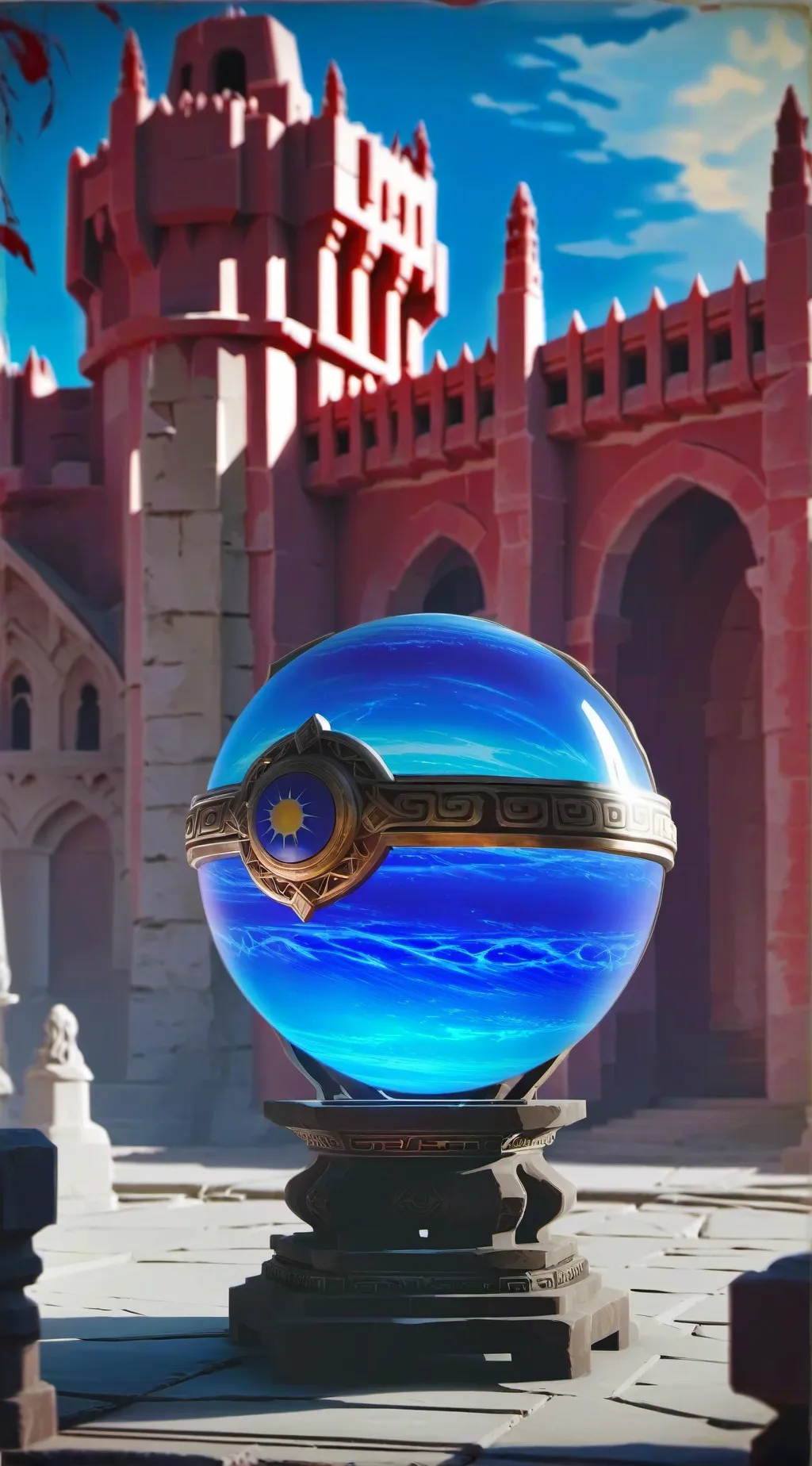 ai character: Solarballs(GHE AU) background