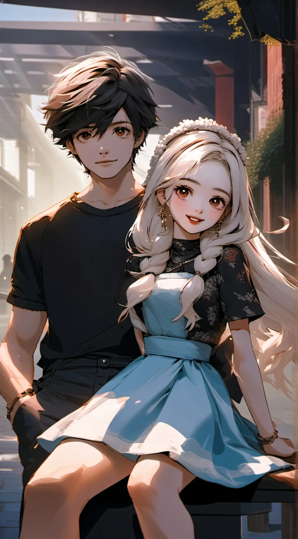 ai character: kat and mike background