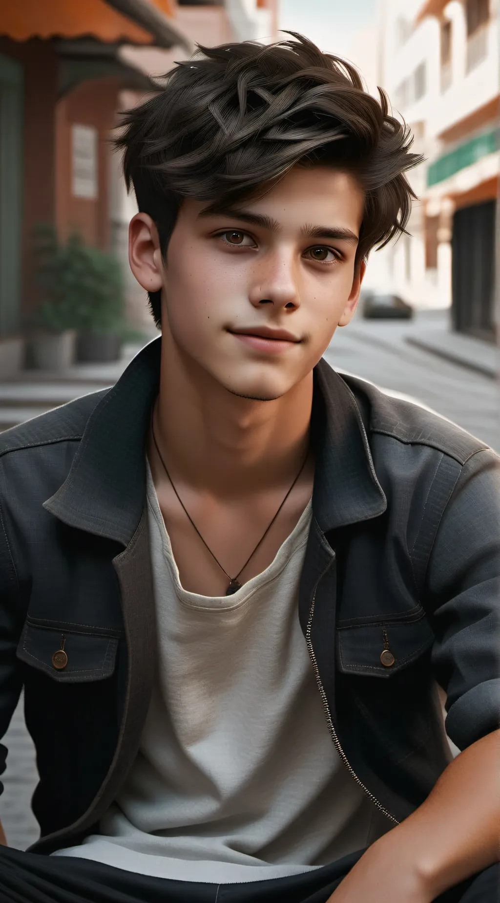 ai character: Kai background