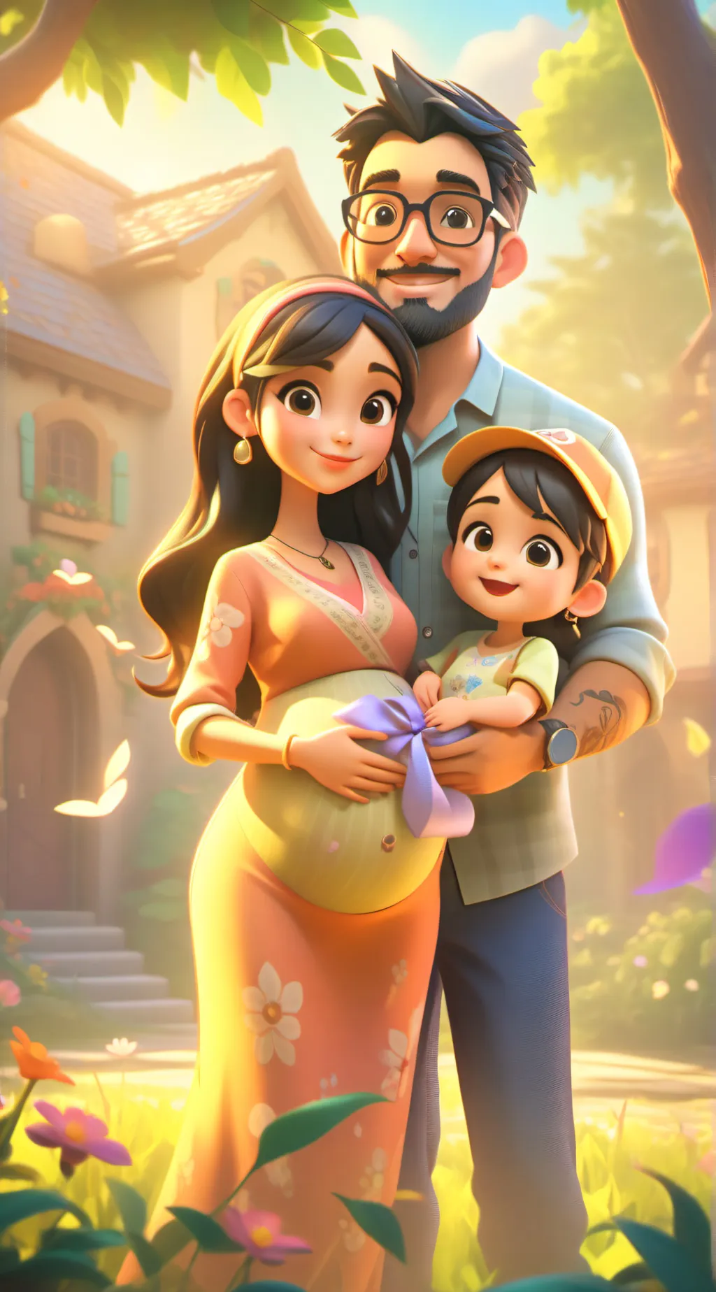 ai character: Hazel background