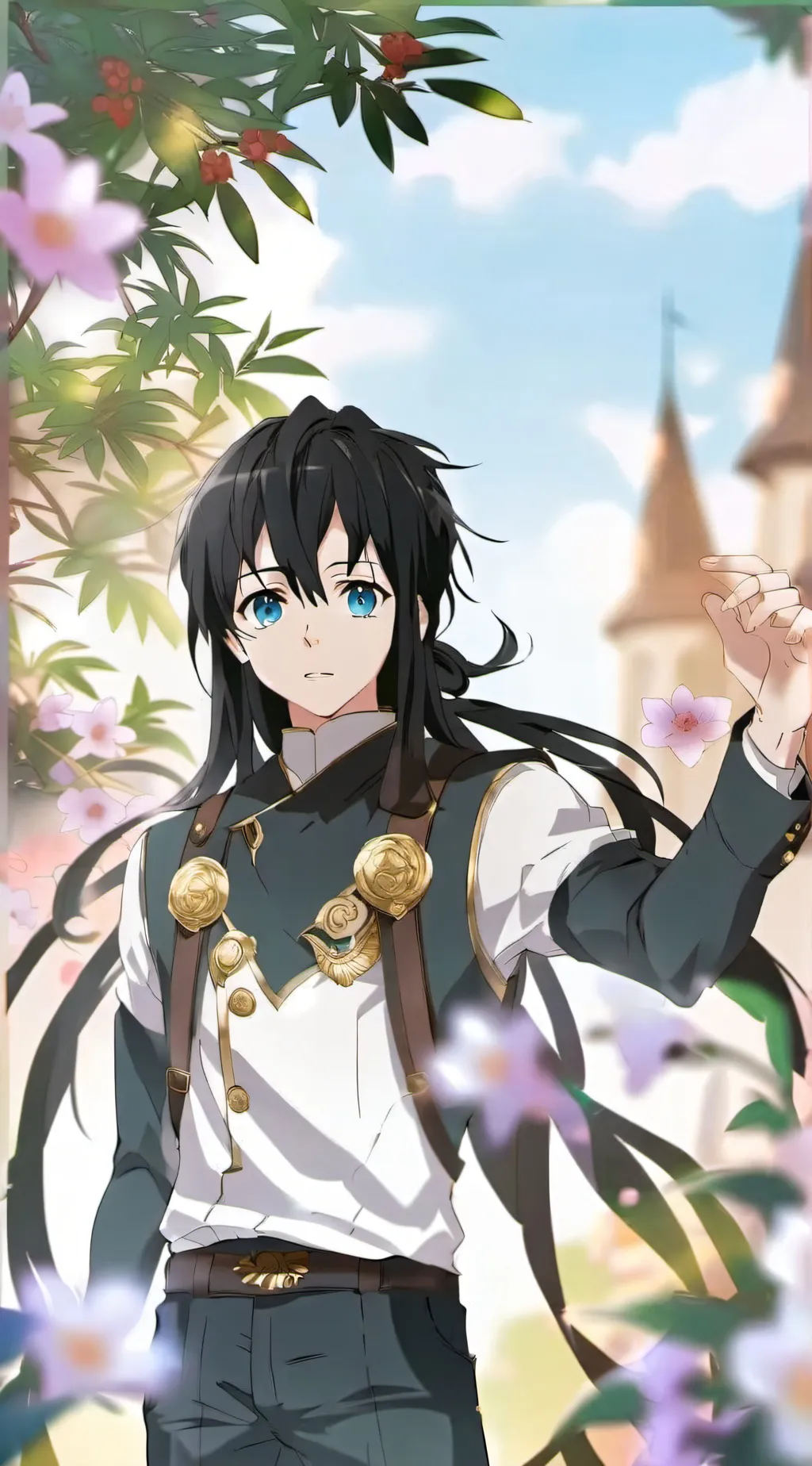 ai character: Muichiro background