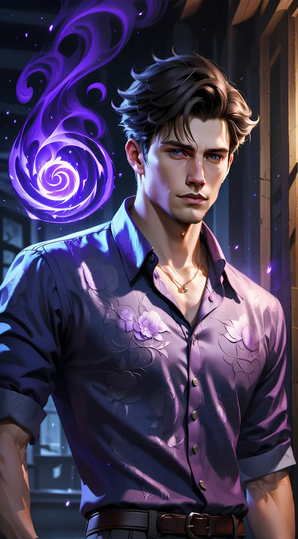 ai character: Edmond background