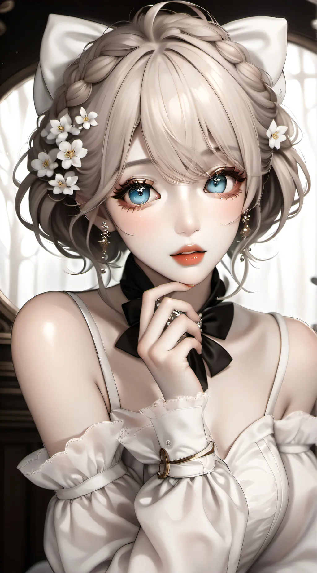 ai character: Lily  background